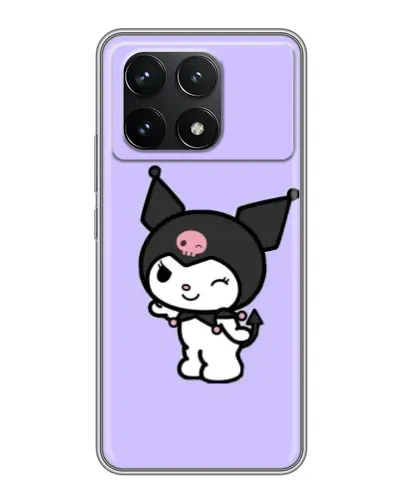 Чехол для Xiaomi POCO F6 Pro с картинкой «Классическая Kuromi» Чехол для Xiaomi POCO F6 Pro с картинкой «Классическая Kuromi»