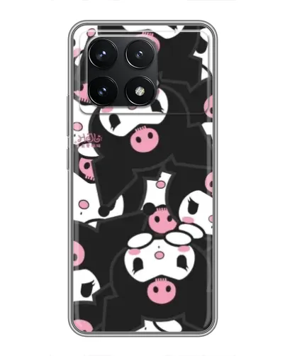 Чехол для Xiaomi POCO F6 Pro с картинкой «Паттерн голов Куроми» Чехол для Xiaomi POCO F6 Pro с картинкой «Паттерн голов Куроми»