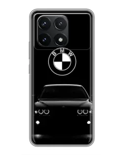 Чехол для Xiaomi POCO F6 Pro с картинкой «BMW — взгляд из темноты» Чехол для Xiaomi POCO F6 Pro с картинкой «BMW — взгляд из темноты»