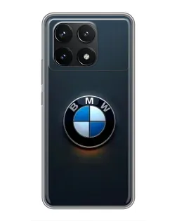 Чехол для Xiaomi POCO F6 Pro с картинкой «Логотип BMW — минимализм» Чехол для Xiaomi POCO F6 Pro с картинкой «Логотип BMW — минимализм»