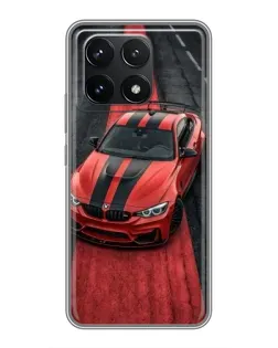Чехол для Xiaomi POCO F6 Pro с картинкой «BMW на красной дорожке» Чехол для Xiaomi POCO F6 Pro с картинкой «BMW на красной дорожке»