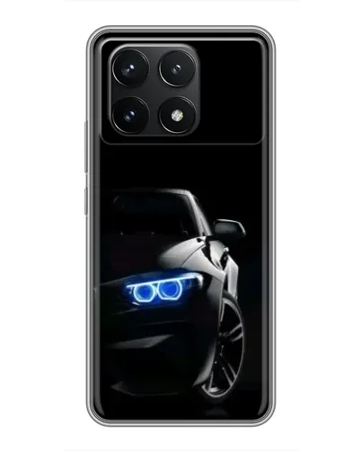 Чехол для Xiaomi POCO F6 Pro с картинкой «BMW — ночной взгляд» Чехол для Xiaomi POCO F6 Pro с картинкой «BMW — ночной взгляд»