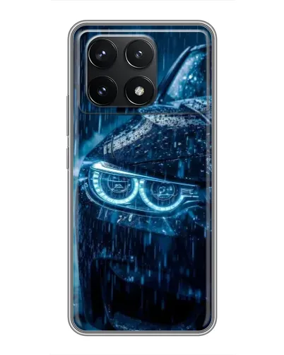 Чехол для Xiaomi POCO F6 Pro с картинкой «BMW под дождем» Чехол для Xiaomi POCO F6 Pro с картинкой «BMW под дождем»