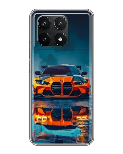 Чехол для Xiaomi POCO F6 Pro с картинкой «BMW — золотая эмблема» Чехол для Xiaomi POCO F6 Pro с картинкой «BMW — золотая эмблема»