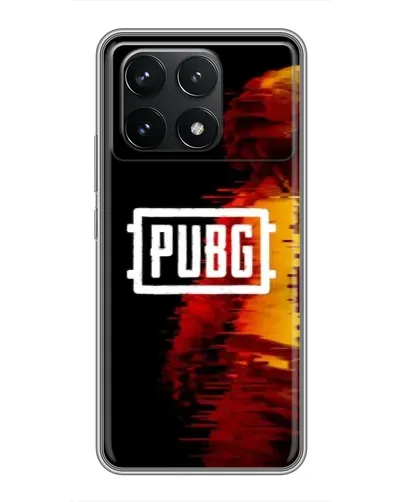 Чехол для Xiaomi POCO F6 Pro с картинкой «Яркий логотип PUBG» Чехол для Xiaomi POCO F6 Pro с картинкой «Яркий логотип PUBG»