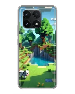 Чехол для Xiaomi POCO F6 Pro с картинкой «Minecraft летний день» Чехол для Xiaomi POCO F6 Pro с картинкой «Minecraft летний день»