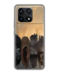 Чехол для Xiaomi POCO F6 Pro с картинкой «Дорога к вере»
