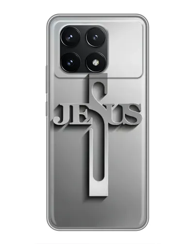 Чехол для Xiaomi POCO F6 Pro с картинкой «Металлический крест Jesus» Чехол для Xiaomi POCO F6 Pro с картинкой «Металлический крест Jesus»