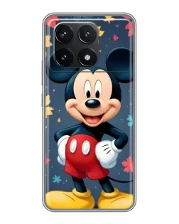 Чехол для Xiaomi POCO F6 Pro с картинкой «Осенний Mickey Mouse»