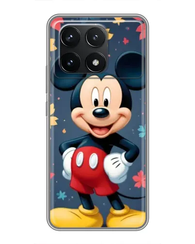 Чехол для Xiaomi POCO F6 Pro с картинкой «Осенний Mickey Mouse»