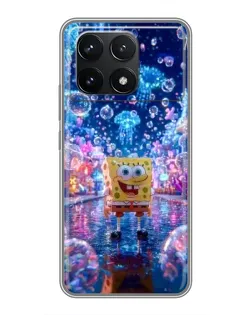 Чехол для Xiaomi POCO F6 Pro с картинкой «Неоновый океан»