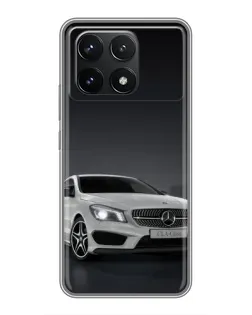 Чехол для Xiaomi POCO F6 Pro с картинкой «Mercedes AMG GT Silver» Чехол для Xiaomi POCO F6 Pro с картинкой «Mercedes AMG GT Silver»
