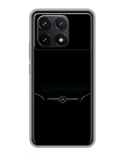 Чехол для Xiaomi POCO F6 Pro с картинкой «Mercedes Stealth Look»