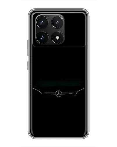 Чехол для Xiaomi POCO F6 Pro с картинкой «Mercedes Stealth Look»