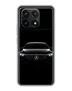 Чехол для Xiaomi POCO F6 Pro с картинкой «Mercedes Vision — концепт»