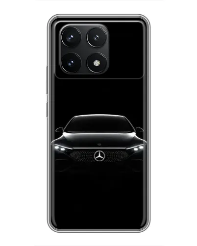 Чехол для Xiaomi POCO F6 Pro с картинкой «Mercedes Vision — концепт»