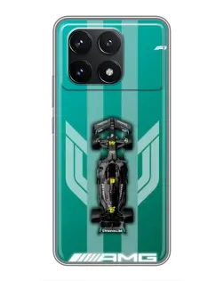 Чехол для Xiaomi POCO F6 Pro с картинкой «Mercedes AMG Petronas»
