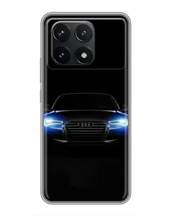 Чехол для Xiaomi POCO F6 Pro с картинкой «Audi в неоне» Чехол для Xiaomi POCO F6 Pro с картинкой «Audi в неоне»