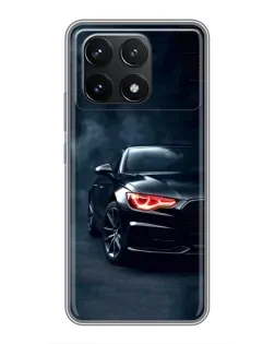 Чехол для Xiaomi POCO F6 Pro с картинкой «Audi — хищный взгляд» Чехол для Xiaomi POCO F6 Pro с картинкой «Audi — хищный взгляд»