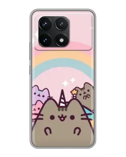 Чехол для Xiaomi POCO F6 Pro с картинкой «Единорог Pusheen» Чехол для Xiaomi POCO F6 Pro с картинкой «Единорог Pusheen»