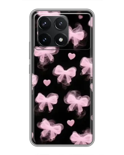 Чехол для Xiaomi POCO F6 Pro с картинкой «Геометрия банта»