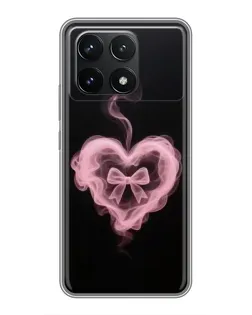 Чехол для Xiaomi POCO F6 Pro с картинкой «Дымчатое сердце»
