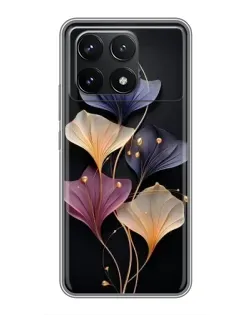 Чохол для Xiaomi POCO F6 Pro з картинкою «Лілові квіти грації» Чохол для Xiaomi POCO F6 Pro з картинкою «Лілові квіти грації»