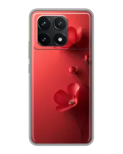 Чохол для Xiaomi POCO F6 Pro з картинкою «Макові суцвіття» Чохол для Xiaomi POCO F6 Pro з картинкою «Макові суцвіття»