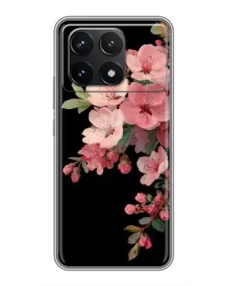 Чохол для Xiaomi POCO F6 Pro з картинкою «Рожева гілка сакури» Чохол для Xiaomi POCO F6 Pro з картинкою «Рожева гілка сакури»