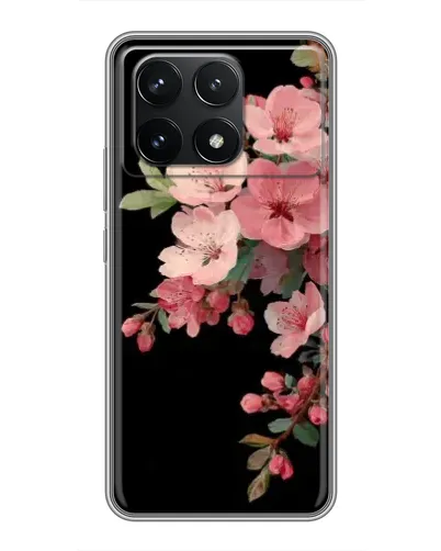 Чехол для Xiaomi POCO F6 Pro с картинкой «Розовая ветка сакуры» Чехол для Xiaomi POCO F6 Pro с картинкой «Розовая ветка сакуры»