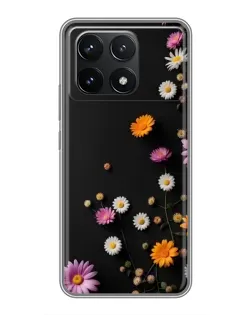 Чохол для Xiaomi POCO F6 Pro з картинкою «Квіткова композиція» Чохол для Xiaomi POCO F6 Pro з картинкою «Квіткова композиція»