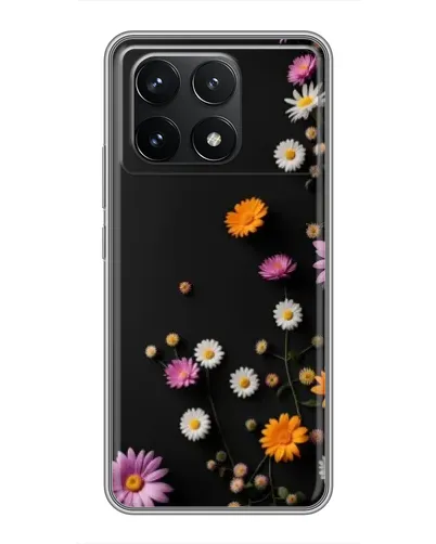 Чехол для Xiaomi POCO F6 Pro с картинкой «Цветочная композиция» Чехол для Xiaomi POCO F6 Pro с картинкой «Цветочная композиция»