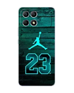 Чехол для Xiaomi POCO F6 с картинкой «Jordan Cyan 23» Чехол для Xiaomi POCO F6 с картинкой «Jordan Cyan 23»