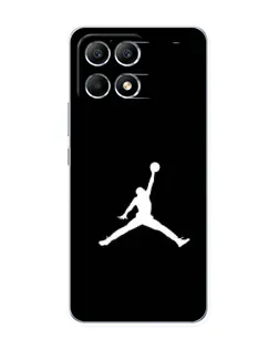 Чехол для Xiaomi POCO F6 с картинкой «Jordan Silhouette» Чехол для Xiaomi POCO F6 с картинкой «Jordan Silhouette»