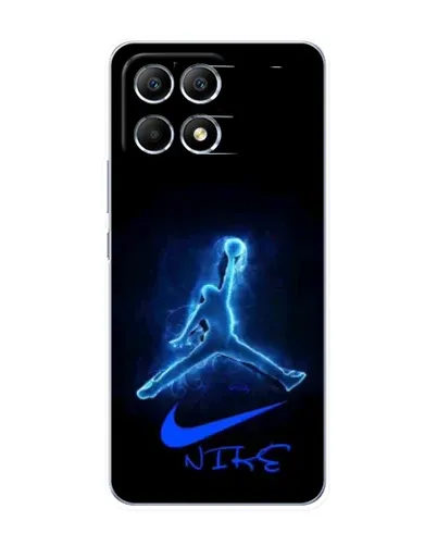 Чехол для Xiaomi POCO F6 с картинкой «Jordan Neon Blue» Чехол для Xiaomi POCO F6 с картинкой «Jordan Neon Blue»