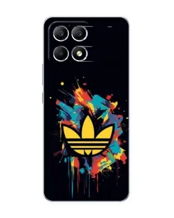Чехол для Xiaomi POCO F6 с картинкой «Adidas Splash» Чехол для Xiaomi POCO F6 с картинкой «Adidas Splash»