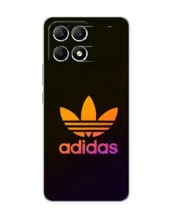 Чехол для Xiaomi POCO F6 с картинкой «Градиент Adidas» Чехол для Xiaomi POCO F6 с картинкой «Градиент Adidas»