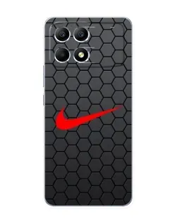 Чехол для Xiaomi POCO F6 с картинкой «Nike — карбоновая сетка» Чехол для Xiaomi POCO F6 с картинкой «Nike — карбоновая сетка»