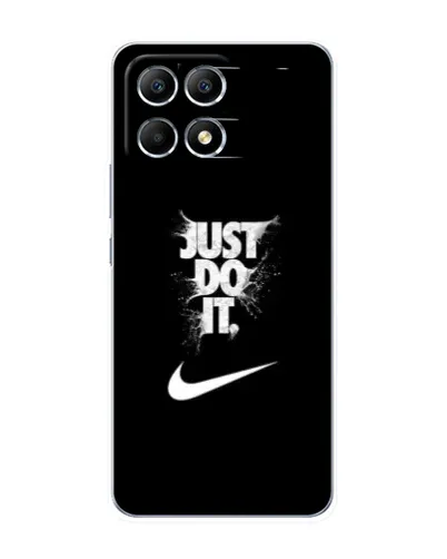 Чехол для Xiaomi POCO F6 с картинкой «Текстовый принт Nike» Чехол для Xiaomi POCO F6 с картинкой «Текстовый принт Nike»