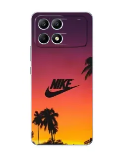 Чехол для Xiaomi POCO F6 с картинкой «Nike на закате солнца» Чехол для Xiaomi POCO F6 с картинкой «Nike на закате солнца»