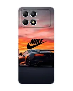 Чехол для Xiaomi POCO F6 с картинкой «Nike и суперкар» Чехол для Xiaomi POCO F6 с картинкой «Nike и суперкар»