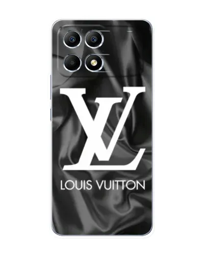 Чехол для Xiaomi POCO F6 с картинкой «Шелковый Louis Vuitton»