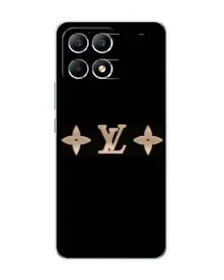 Чехол для Xiaomi POCO F6 с картинкой «Louis Vuitton — минимализм»