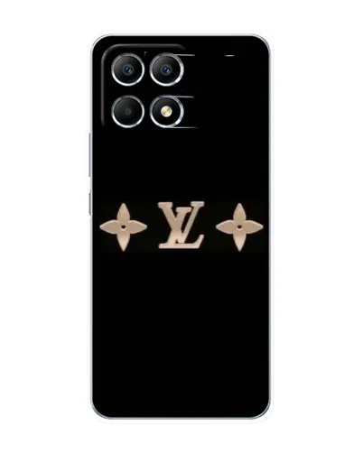 Чехол для Xiaomi POCO F6 с картинкой «Louis Vuitton — минимализм»