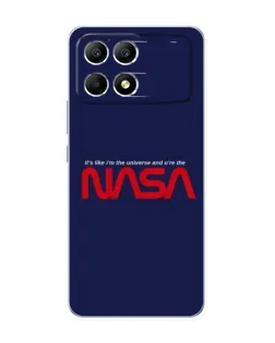 Чехол для Xiaomi POCO F6 с картинкой «NASA — глубокий космос» Чехол для Xiaomi POCO F6 с картинкой «NASA — глубокий космос»
