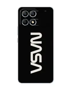 Чехол для Xiaomi POCO F6 с картинкой «NASA — вертикальный логотип» Чехол для Xiaomi POCO F6 с картинкой «NASA — вертикальный логотип»