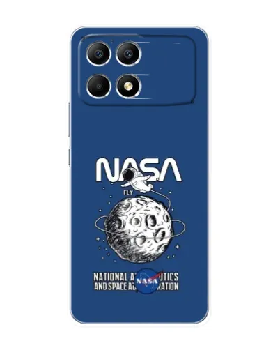 Чехол для Xiaomi POCO F6 с картинкой «NASA — лунная миссия» Чехол для Xiaomi POCO F6 с картинкой «NASA — лунная миссия»