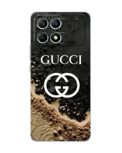 Чехол для Xiaomi POCO F6 с картинкой «Gucci — песчаные дюны»