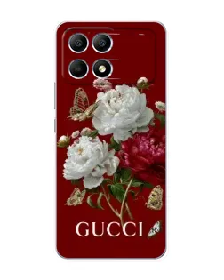 Чехол для Xiaomi POCO F6 с картинкой «Gucci —  сад»
