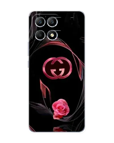 Чехол для Xiaomi POCO F6 с картинкой «Gucci — неоновая роза» Чехол для Xiaomi POCO F6 с картинкой «Gucci — неоновая роза»